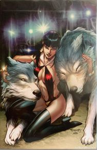 Comics : Vengeance of vampirella variant cover 1/10